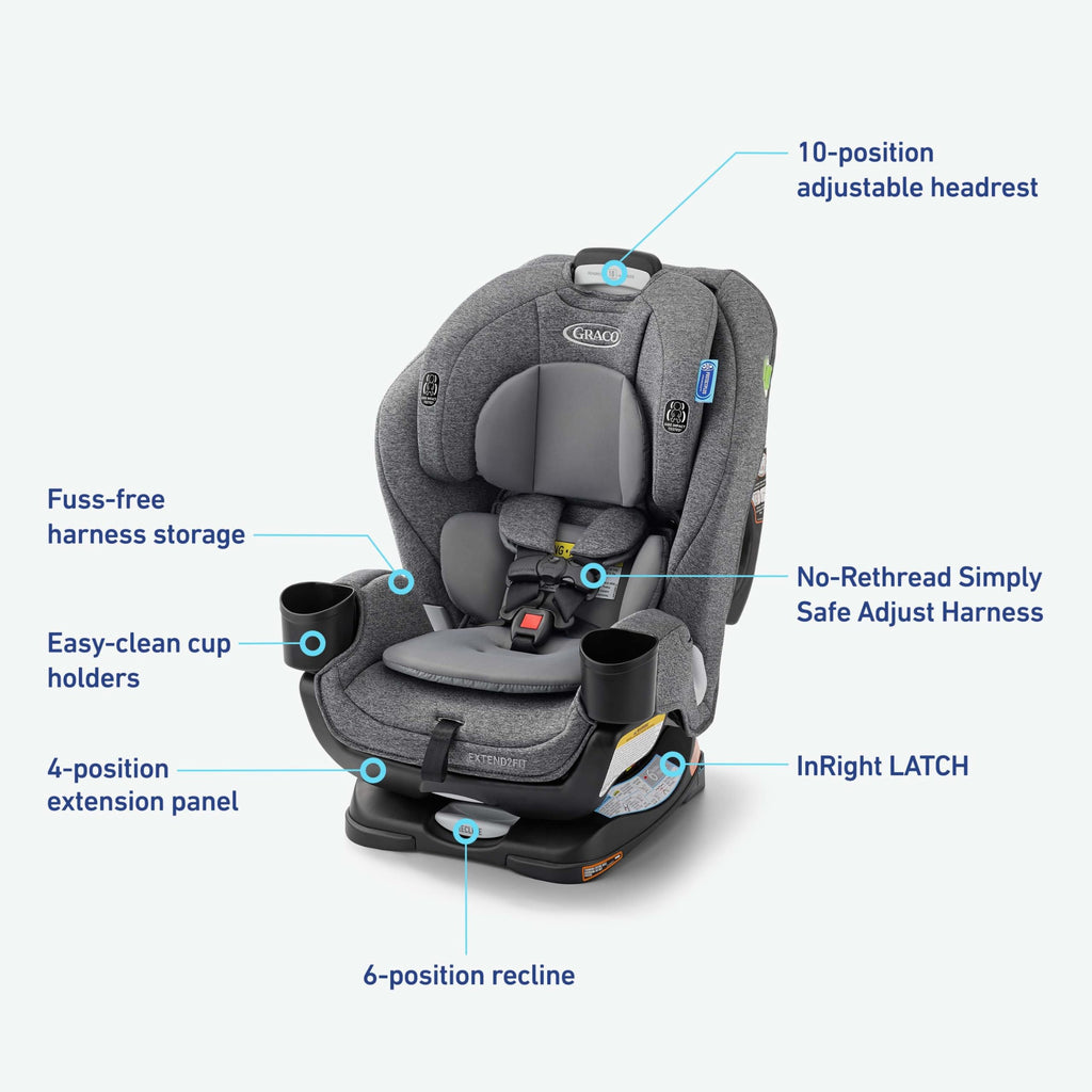 3-in-1 Convertible Car Seat T98258