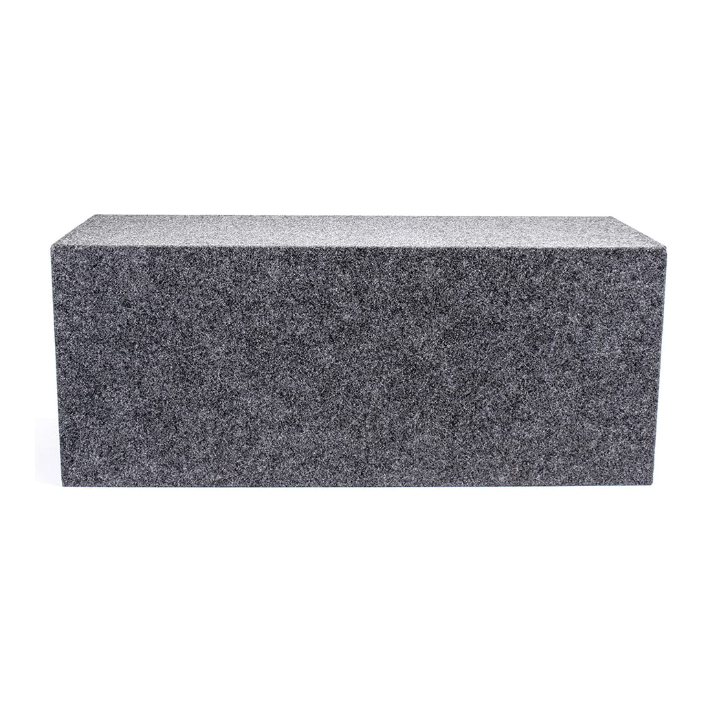 Charcoal Dual 12" Sealed Car Audio Subwoofer Box J190424