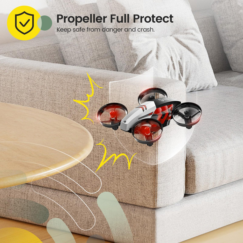 Mini Indoor RC Quadcopter with 3D Flip T227