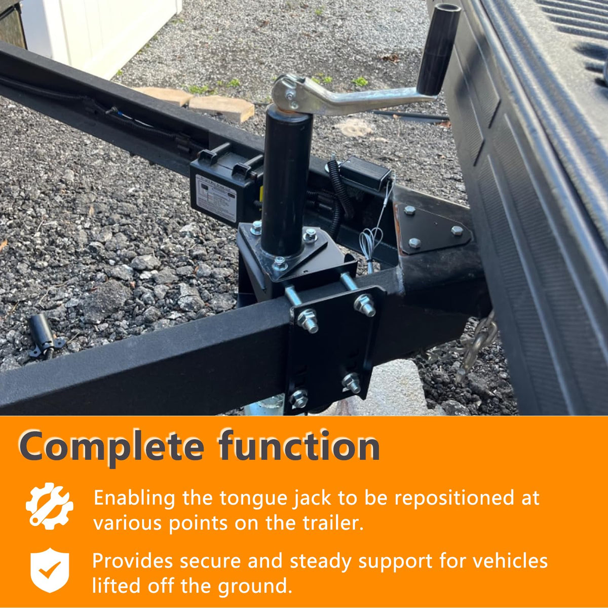 Heavy Duty Trailer Jack Relocation Kit F619369