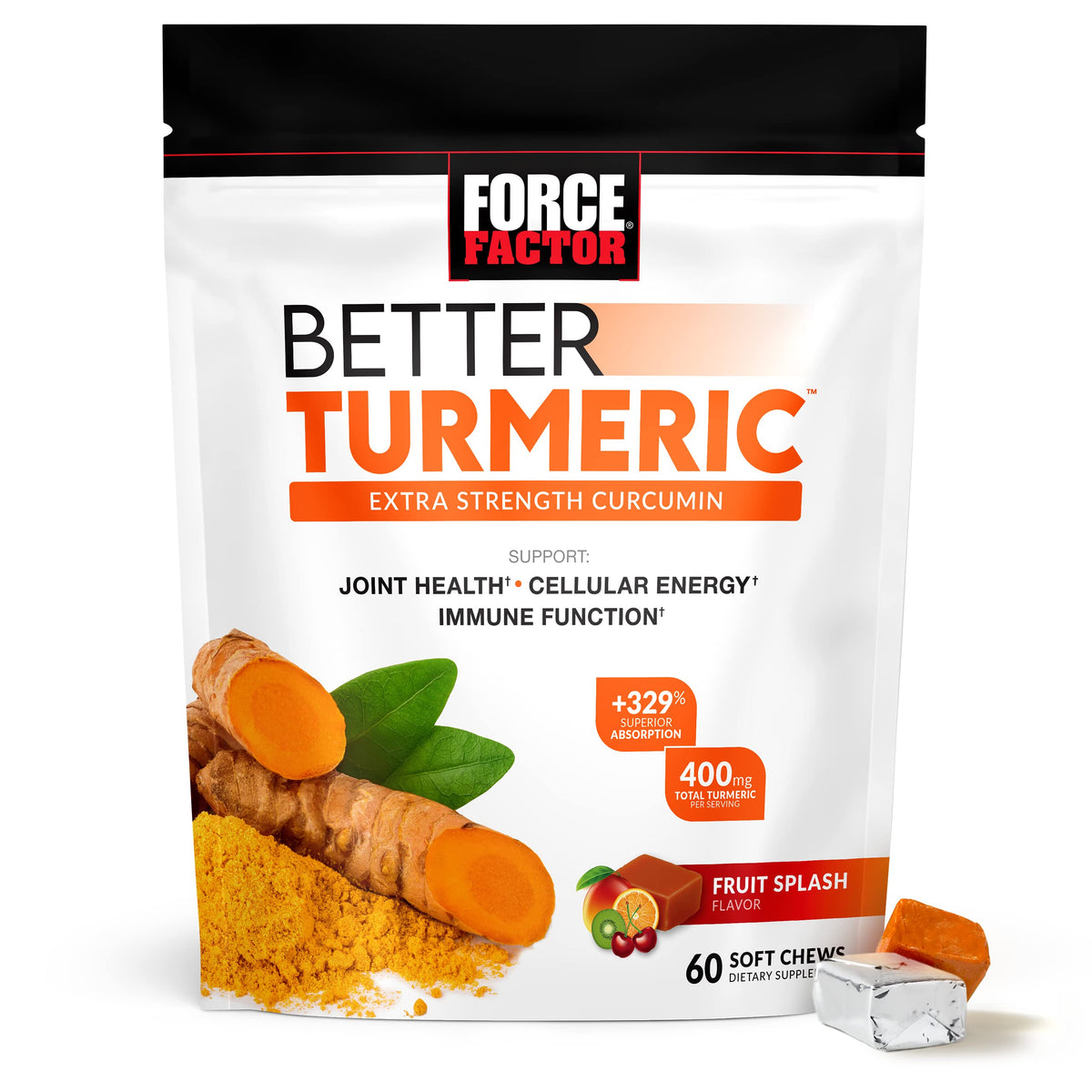 Turmeric Joint Support Supplement & Superfood Chews V67299