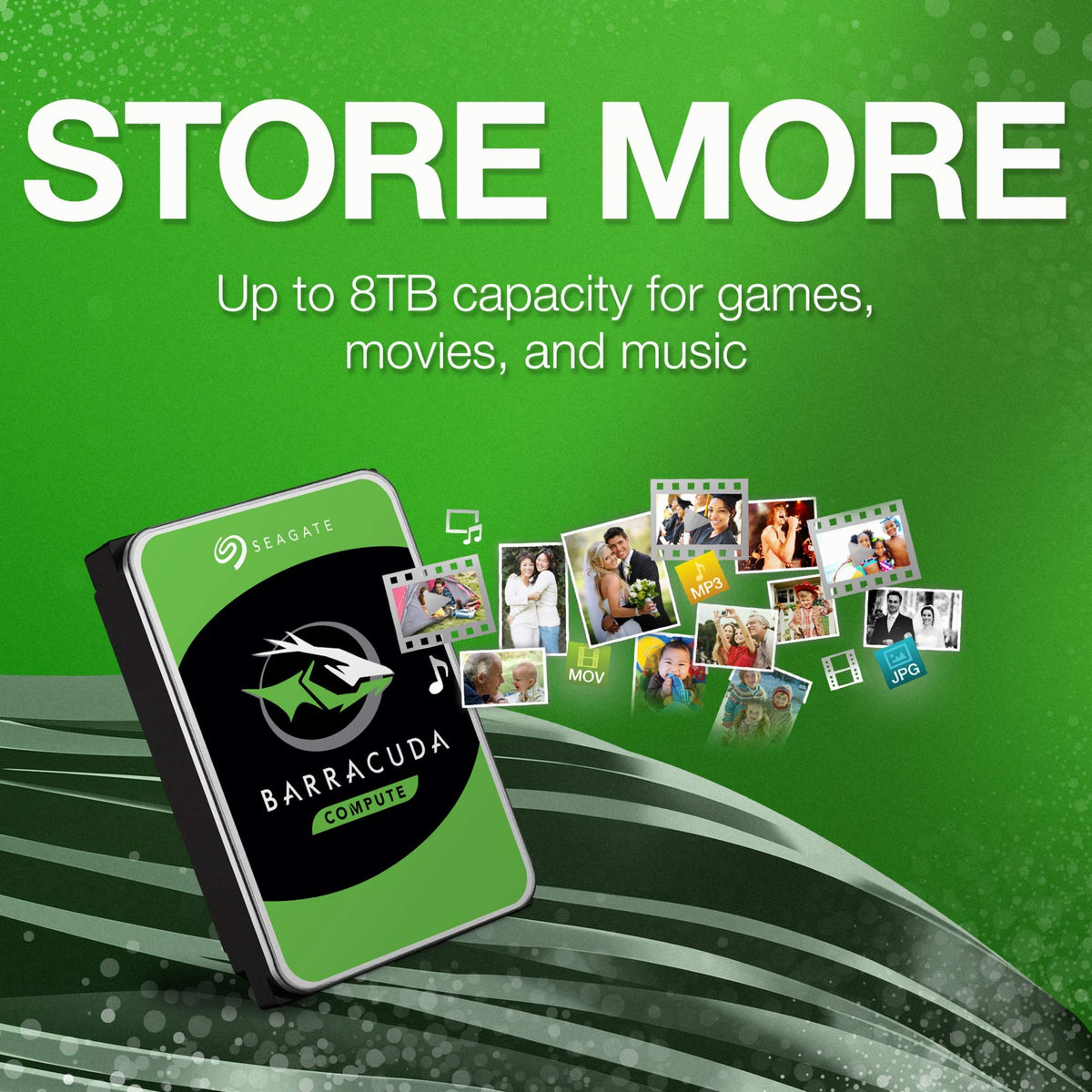 8TB 3.5 Inch SATA Internal Hard Drive K686