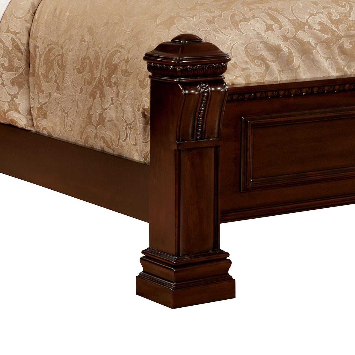 California King Cherry Bed D839622