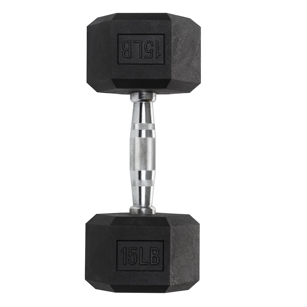 PVC Coated Hex Dumbbells with Knurled Handles F769