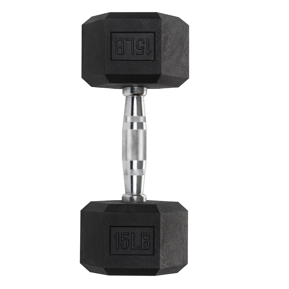 PVC Coated Hex Dumbbells with Knurled Handles F769