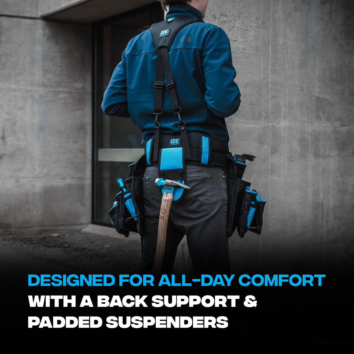 Framing Tool Belt with Suspenders D6421