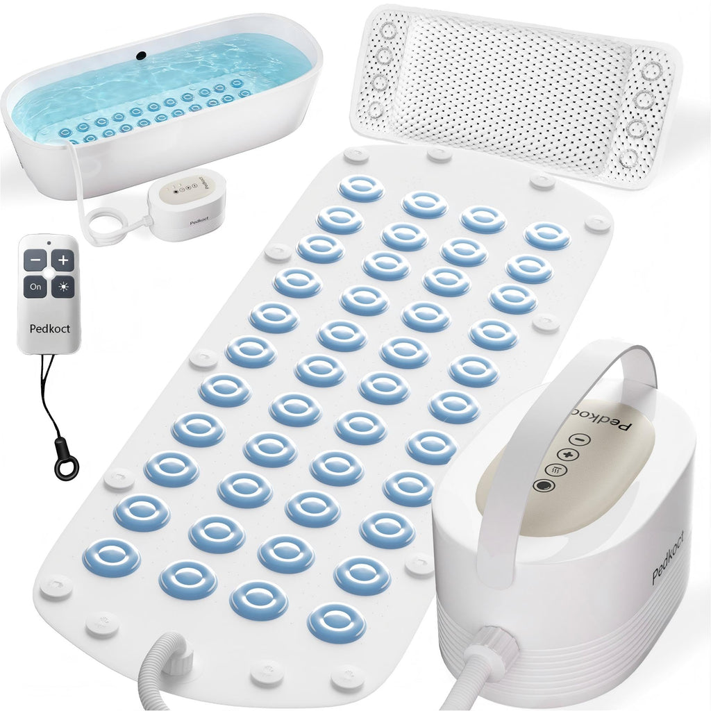 Heated Bubble Bath Mat with Remote Control Q35912
