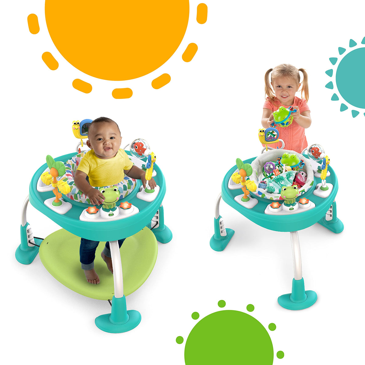 2-in-1 Activity Center Jumper & Table J4859