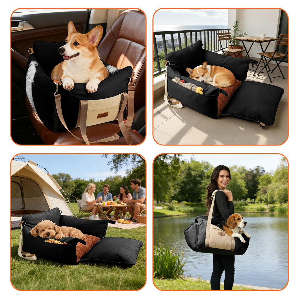 Dog Car Seat for Small Dogs Under 25 lbs S522