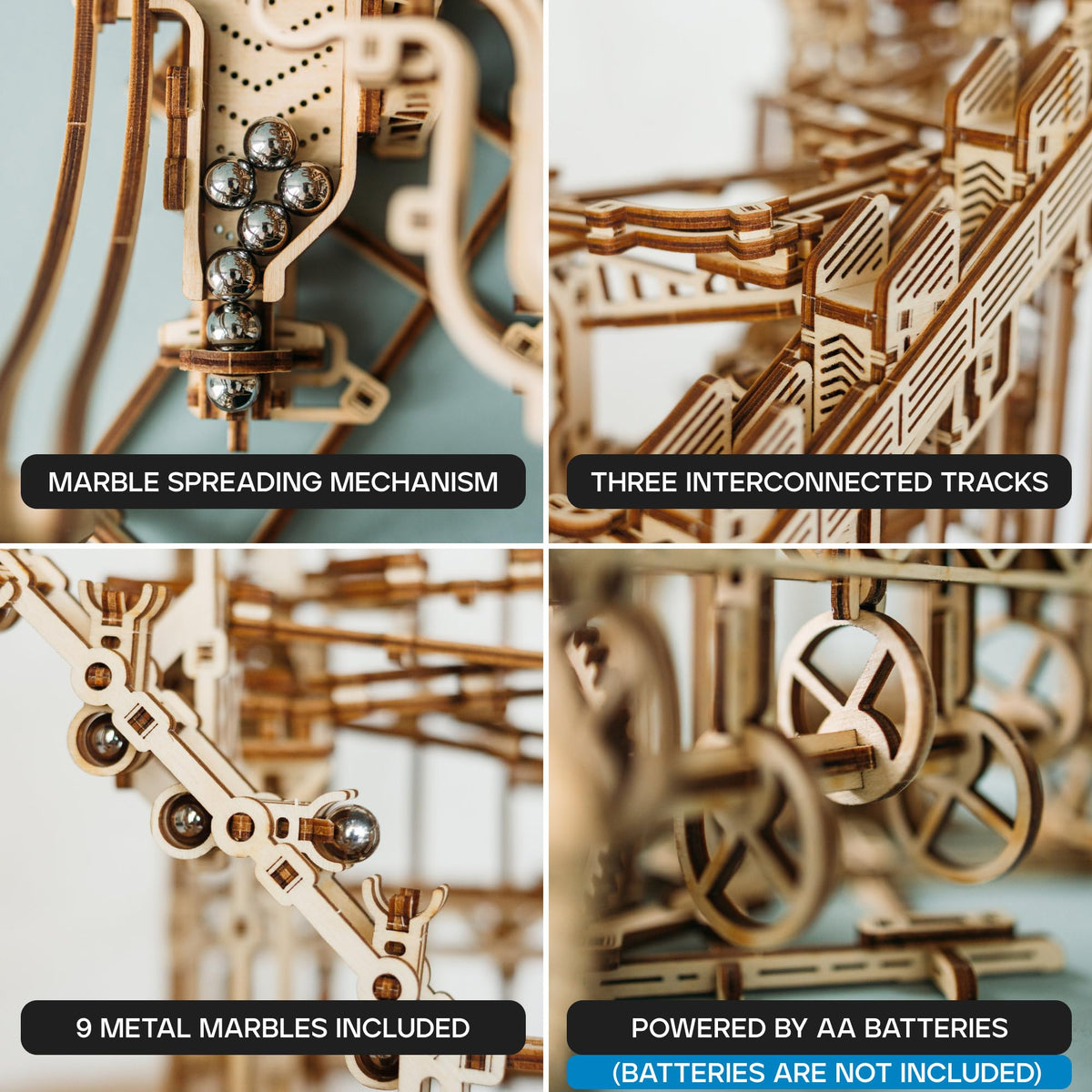 Wooden Marble Run 3D Puzzle I889