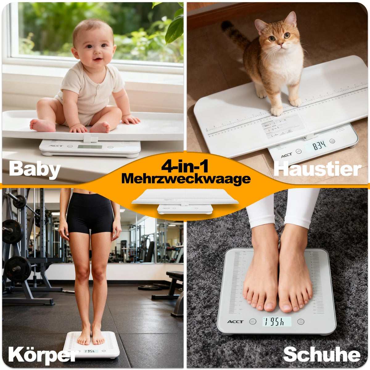4-in-1 Digital Baby Scale G844117