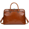 Genuine Leather Laptop Messenger Bag 13.3 15.6 inch D46403