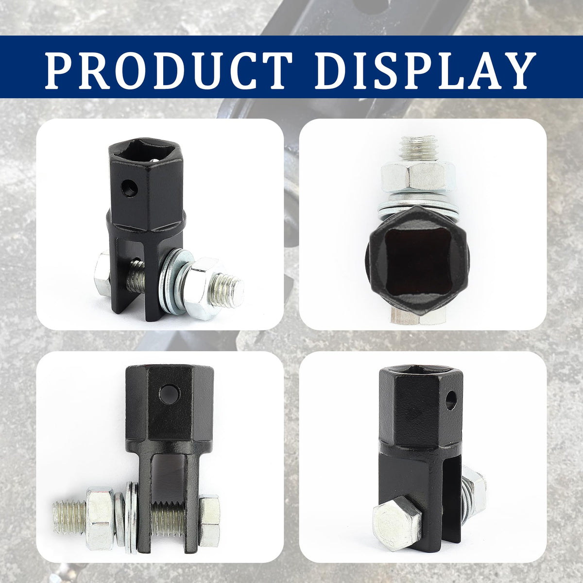 Scissor Jack Adapter for 1/2" Impact Drills F330