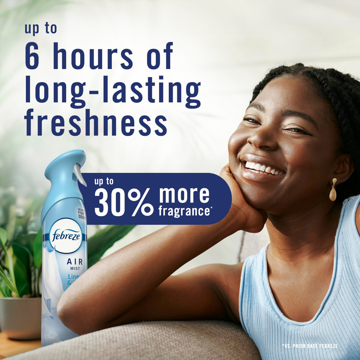 Air Freshener Spray Linen & Sky Scent 8.1oz Pack of 2 Y24508