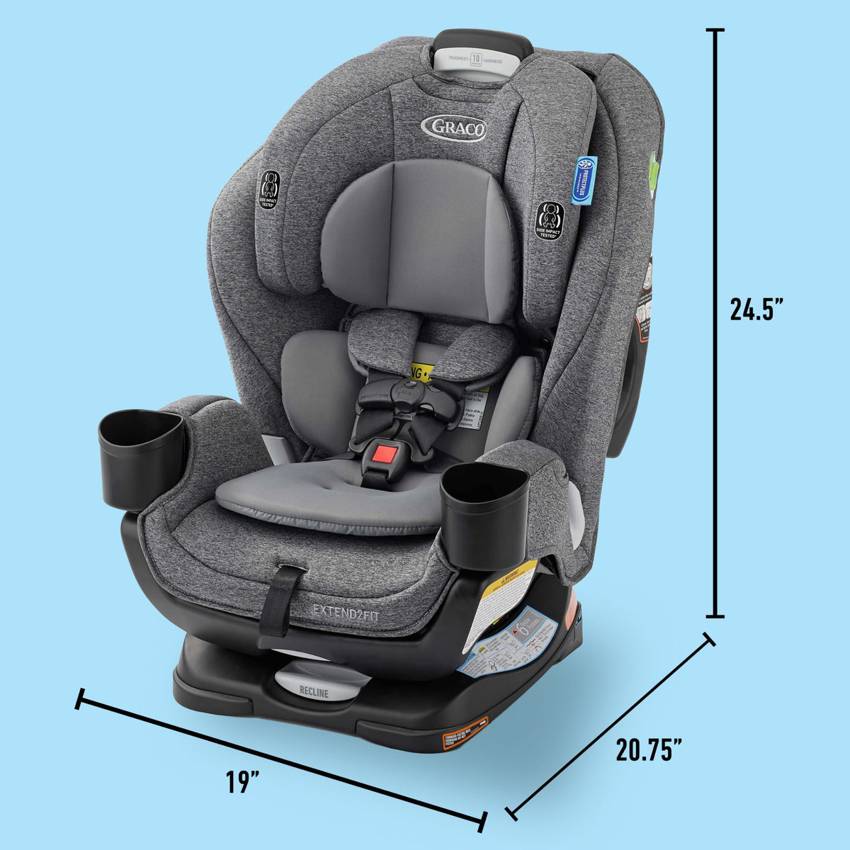 3-in-1 Convertible Car Seat T98258