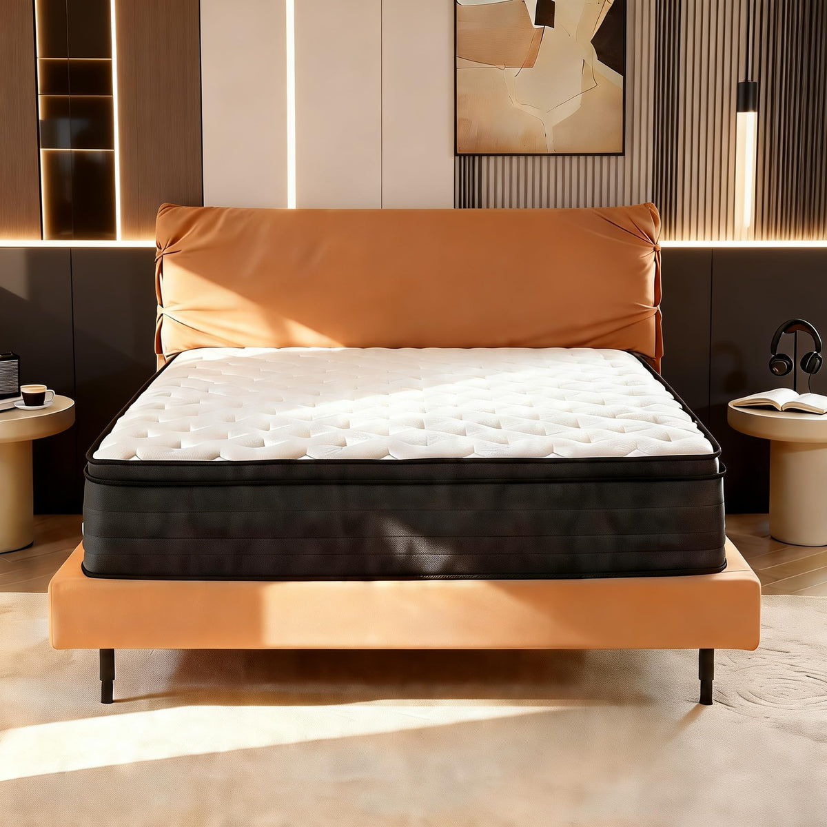 Full Size 10 Inch Hybrid Mattress with Gel Memory Foam & Pocket Springs I288