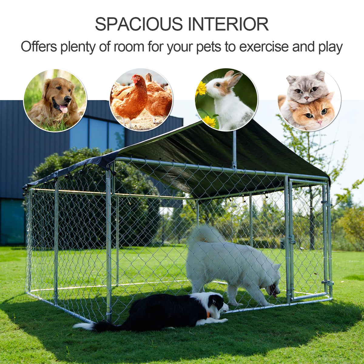 78”x 78” Heavy Duty Dog Enclosure X14787