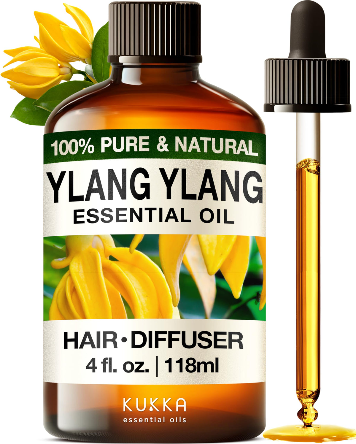 Lavender & Ylang Ylang Essential Oil Set 2x4 fl oz V9254