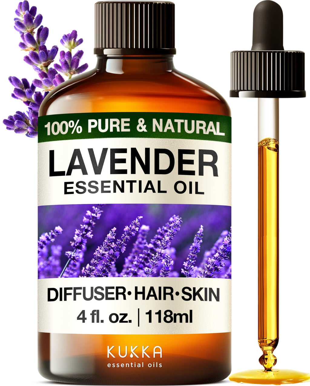 Lavender & Ylang Ylang Essential Oil Set 2x4 fl oz V9254