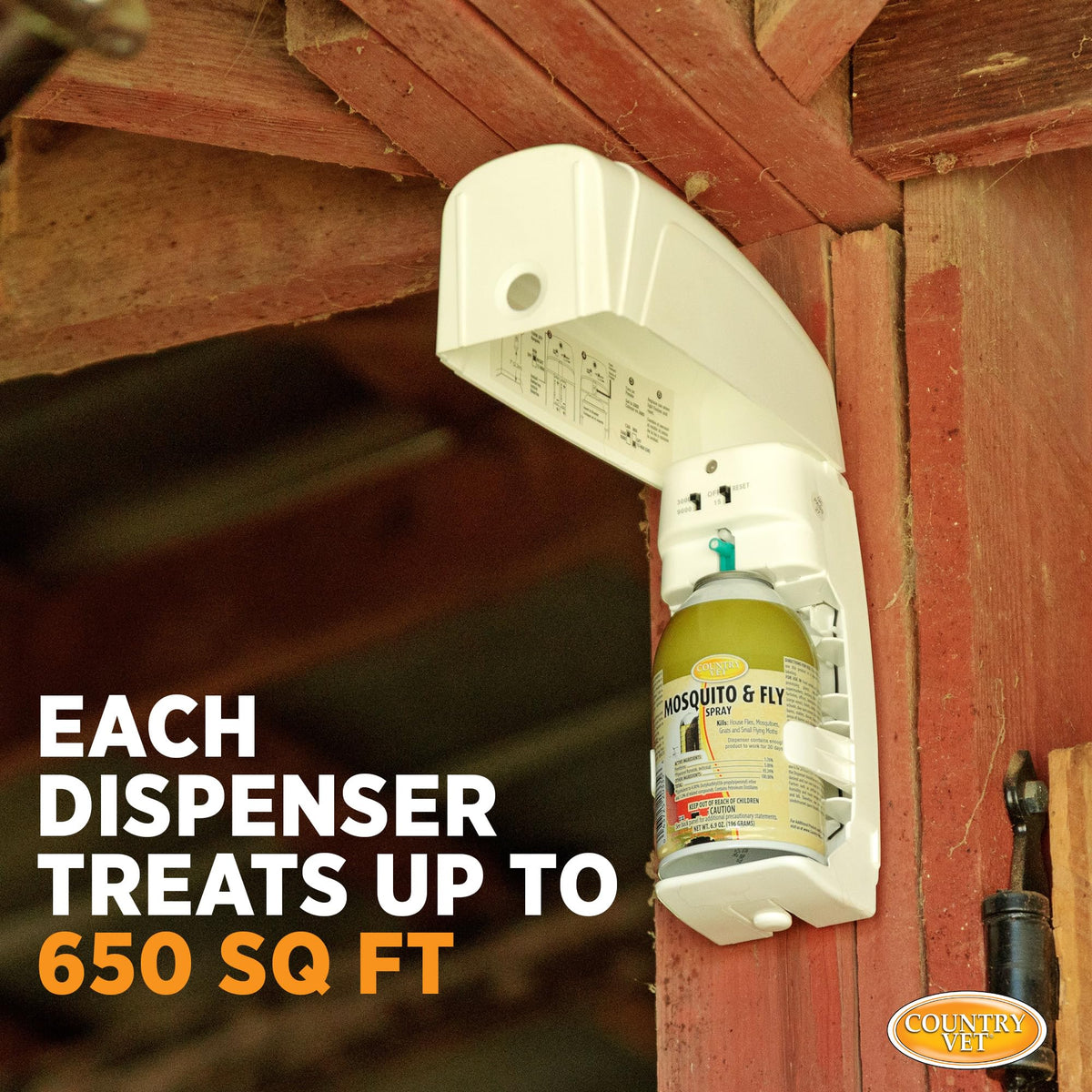 Mosquito Fly Metered Spray Refill & Automatic Metered Dispenser Case of 12 F6640