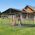 6.56'x 6.56' Heavy Duty Mesh Dog Kennel M531457